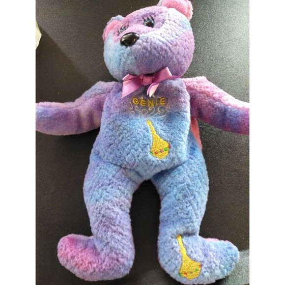 CELEBRITY BEAR Star #64 CHRISTINA AGUILERA "Born A Star" Genie TEDDY Plush BEANS - Picture 1 of 5